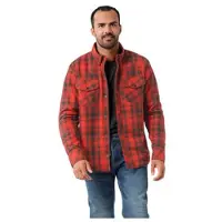 FASTWAY Men 191 Chemise de moto en aramide Noir/Rouge 3XL hommes
