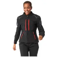 Rekurv E-21.01 Femme Veste Textile Noir/Rouge 36 femmes