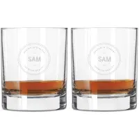 Yoursurprise Verre à whisky (2 pièces)
