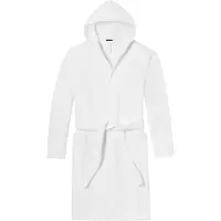 Schiesser Peignoir long ' Essentials ' blanc cassé