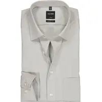 Olymp Chemise Luxor Coupe Moderne Gris