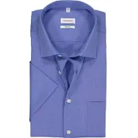 Seidensticker Chemise bleu fumé