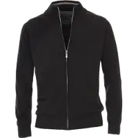 Casamoda Cardigan Zippé Noir