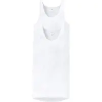 Schiesser Maillot de corps blanc