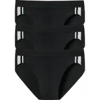 Schiesser Slip noir / blanc