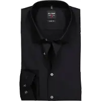 Olymp Chemise Level Five Manches Extra Longues Coupe Cintrée Noi