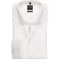 Olymp Chemise Luxor Blanc Solid