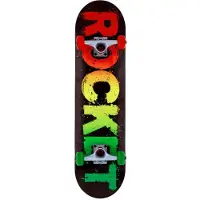Rocket Skateboards Rocket Rasta Fade 8" Skate-board RKT-COM-1535