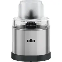 Braun MQS270SI Moulin à café et à épices, Couleur:Argent