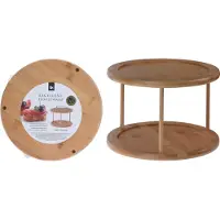 Excellent houseware 1 X PLANCHE A DeCOUPER RONDE DOUBLE ROTATION ø cm 25 x h.18