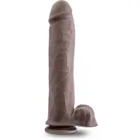 Blush Novelties Dildo Big John Chocolate 11.5 Tuumaa