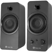 NGS Gsx-200 2.0 Speakers 20w Noir One Size / EU Plug 220V