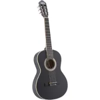 Lapaz C30BK-3/4 guitare classique noir mat