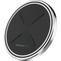 Terratec ChargeAIR dot! Smartphone Black, Silver DC Wireless charging Fast charging Indoor