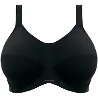 Elomi ENERGISE UW SPORTS BRA Dames Sportbeha - Zwart - Maat 95G (EU) (95 G), Noir