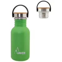 Laken Bouteille Basique En Bambou Acier Inoxydable Acier