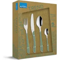 Amefa 24 pcs. set de couverts Eclat vert clair