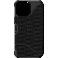 Uag Etui de téléphone portefeuille Metropolis Apple iPhone 13 Pro Max - Kevlar Black