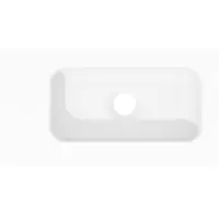 Storke Fina lave-mains 40 x 22 cm Mat Wit Solid Surface