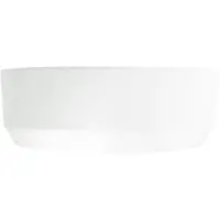 Luca Varess Perla vasque à poser porcelaine blanc mat rond Ø 34 cm