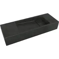 Balmani Mood lave-mains 55 x 20 cm granite aiguisé