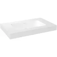 Storke Mata High vasque simple Solid Surface mat 85 x 52 cm