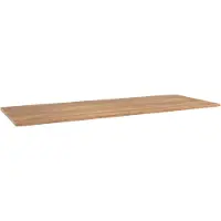 Storke Panton tablette simple ou double mélaminé chêne sauvage 140 x 52 cm