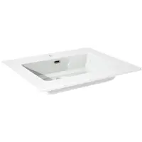 Storke Diva vasque simple marbre composite brillant 65 x 52 cm