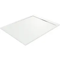 Balmani Andes receveur de douche 120 x 100 cm Solid Surface blanc mat