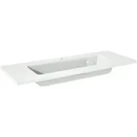 Storke Diva vasque simple marbre composite brillant 100 x 40 cm