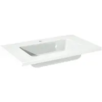 Storke Diva vasque simple marbre composite brillant 60 x 40 cm