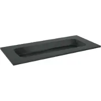 Balmani Tablo Arcato lavabo simple pour 2 trous de robinet granite aiguisé 120 x 55 cm