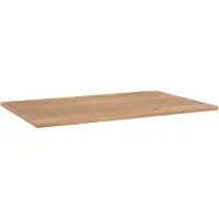 Storke Panton tablette simple mélaminé chêne sauvage 85 x 52 cm