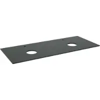 Balmani Facetta tablette double granite aiguisé 135 x 55 cm
