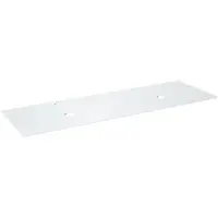 Balmani Facetta tablette double Solid Surface mat 180 x 55 cm