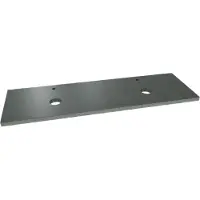 Balmani Rock tablette double granite aiguisé 180 x 55 cm