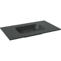 Balmani Tablo Arcato vasque simple granite aiguisé 90 x 55 cm
