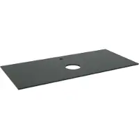 Balmani Facetta tablette simple granite aiguisé 120 x 55 cm