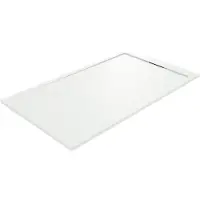 Balmani Andes receveur de douche 150 x 90 cm Solid Surface blanc mat texture ardoise