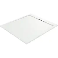 Balmani Andes receveur de douche 100 x 100 cm Solid Surface blanc mat