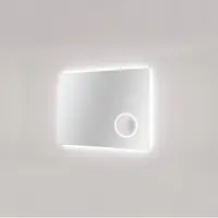 Balmani Giro miroir rectangulaire lumineux et anti-buée 90 x 70 cm