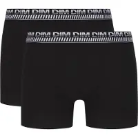 Dim Boxers 3D FLEX STAY FIT X 2 hommes - Noir - T6
