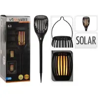 Progarden Balise Led Solaire En Saillie Au Sol Avec Piquet Freyja 78cm Blanc Chaud 2700k