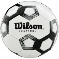 Wilson Team Pentagon Black/White Ballon de football