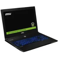 MSI Ordinateur Portable Workstation WS60 6QH-201FR 15.6" Intel Core i7 8 Go RAM 1 To HDD Noir - Azerty Français