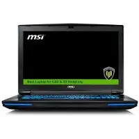MSI Ordinateur Portable Workstation WT72 6QI 422FR 17.3" Intel Core i7 8 Go RAM 128 Go SSD + 1 To HDD Noir - Azerty Français