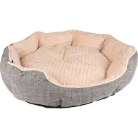 Flamingo Zupo Octogonal Dog Bed Gris 75 x 65 x 18 cm