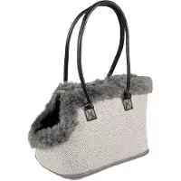 Flamingo Tragetasche Esme grau