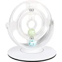 Flamingo Dita Electronic Cat Toy Rotating Blanc