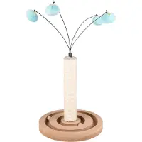 Flamingo Arbre à chat cya 3 turquoise/gris 29x29x50 cm chat